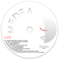 MEDEA Live! CD Album Cover Graphics
